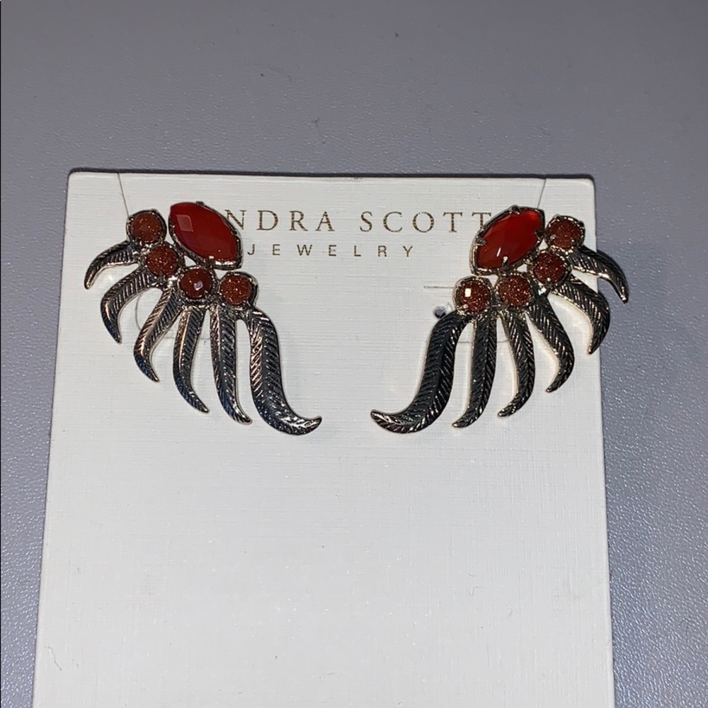 Kendra Scott wing feather studs